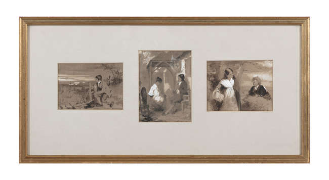 ERSKINE NICOL (1825-1904)
Three studies of rural ..., Fine Irish Art at Adams Auctioneers