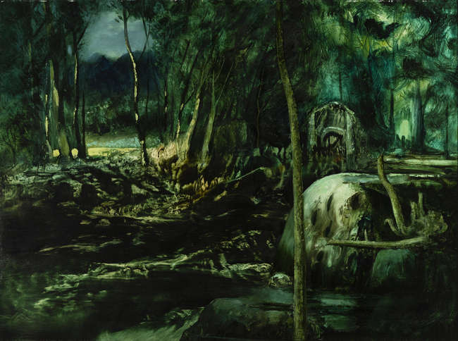 Daniel O'Neill (1920 - 1974)
The Little River 
O..., Fine Irish Art at Adams Auctioneers