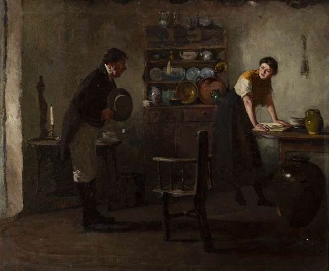 Howard Helmick (1845-1907)
Interior of an Irish C..., Fine Irish Art at Adams Auctioneers