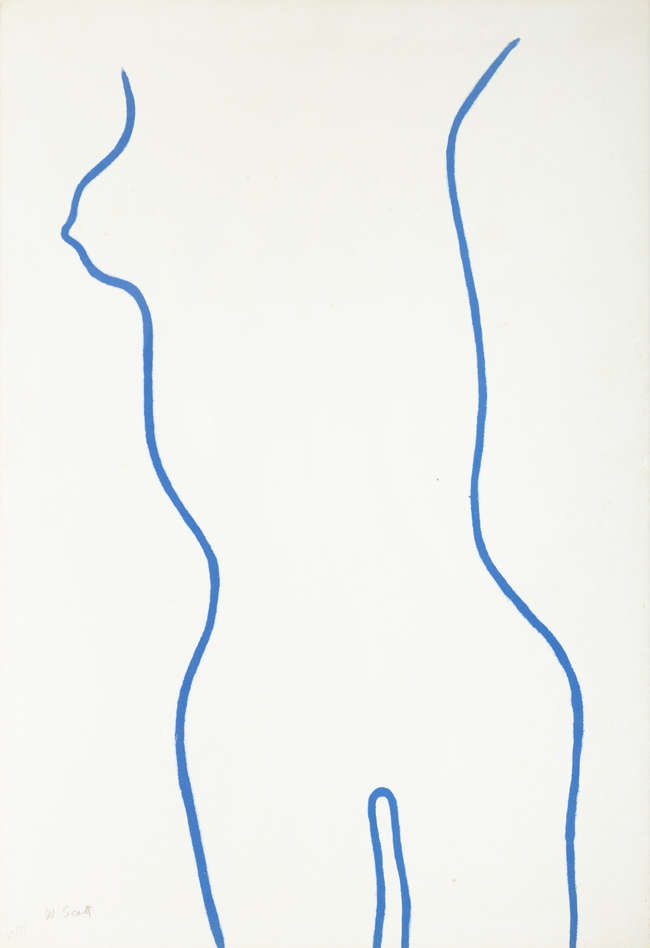 William Scott RHA (1913-1989)
A Girl Surveyed 
L..., Fine Irish Art at Adams Auctioneers