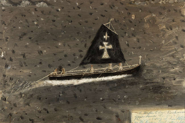 James Dixon (1887 - 1970) 
The Voyage to Iona 
O..., Fine Irish Art at Adams Auctioneers