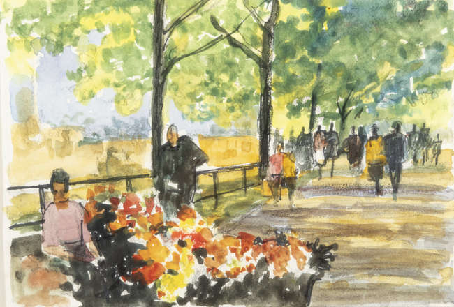 John Skelton Snr (1925-2009)
The Flower Seller
G..., Fine Irish Art at Adams Auctioneers