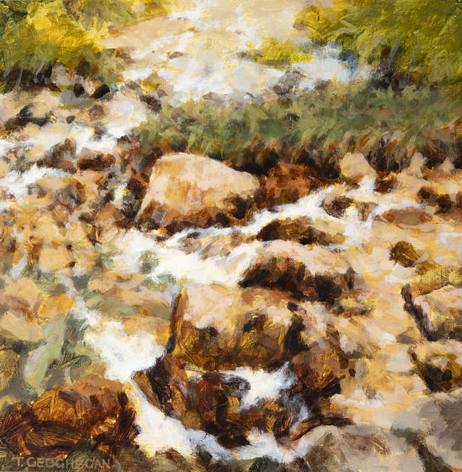 Trevor Geoghegan (1946 -2023) 
Spring Stream III..., Fine Irish Art at Adams Auctioneers