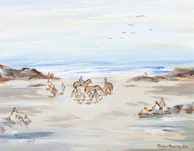 Gladys MacCabe HRUA ROI FRSA (1918-2018) 
Pony Ri..., Fine Irish Art at Adams Auctioneers