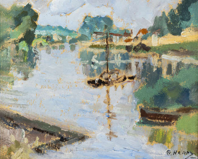 Grace Henry HRHA (1868-1953)
La Riviere Jaune
Oi..., Fine Irish Art at Adams Auctioneers