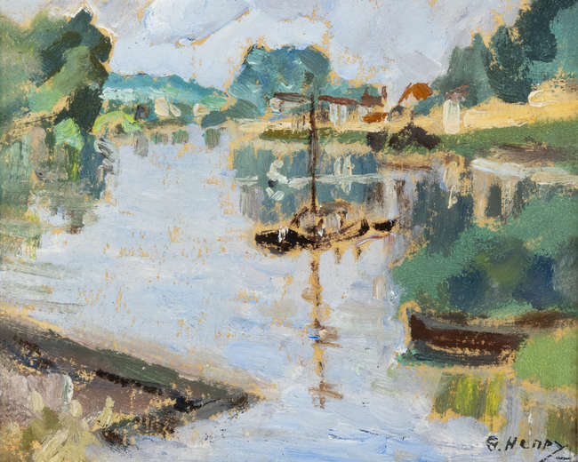 Grace Henry HRHA (1868-1953)
La Riviere Jaune
Oi..., Fine Irish Art at Adams Auctioneers
