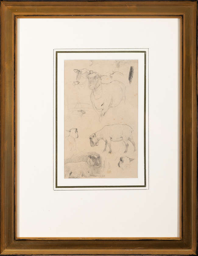 WALTER FREDERICK OSBORNE RHA RA (1859-1903) 
Stud..., Fine Irish Art at Adams Auctioneers