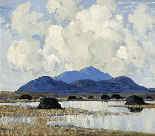 Paul Henry RHA (1877-1958) 
Near Leenane (1935-8)..., Fine Irish Art at Adams Auctioneers