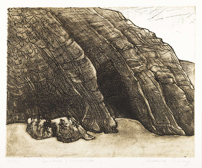 Veronica Bolay RHA (b.1941)
Sea Rock 
Etching, 2..., Fine Irish Art at Adams Auctioneers