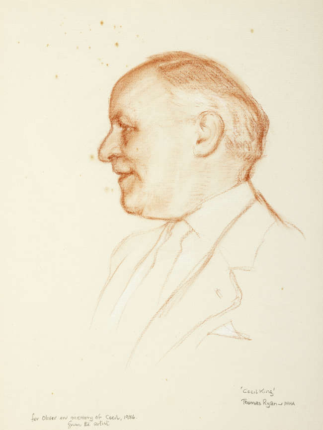 Thomas Ryan PPRHA (1929-2021)
Portrait of Cecil K..., Fine Irish Art at Adams Auctioneers