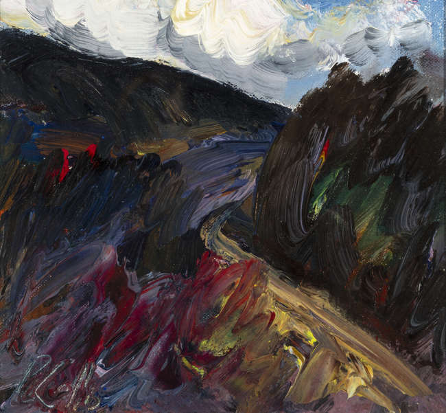 Peter Collis RHA (1929-2012) 
Road Through The Fo..., Fine Irish Art at Adams Auctioneers