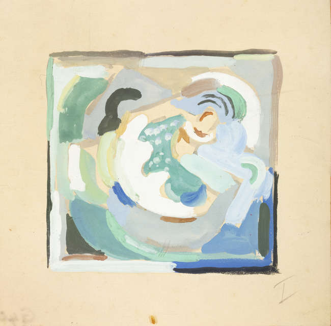 Evie Hone RHA (1894 - 1955) 
Untitled 
Gouache o..., Fine Irish Art at Adams Auctioneers