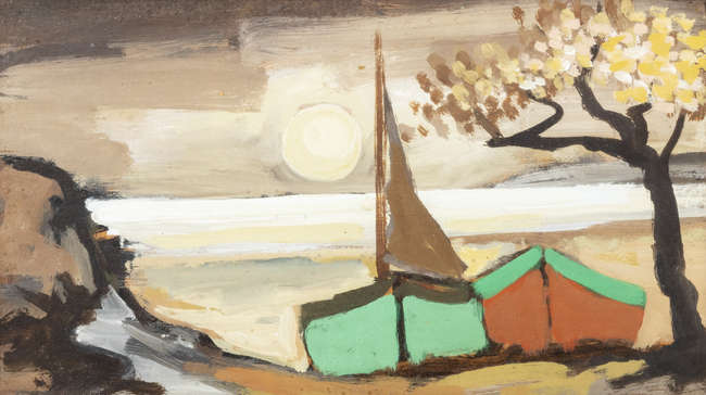 Markey Robinson (1918 -1999) 
Sailboats 
Gouache..., Fine Irish Art at Adams Auctioneers