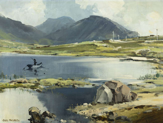 Cecil Maguire RHA RUA (1930-2020) 
Derryclare Mou..., Fine Irish Art at Adams Auctioneers