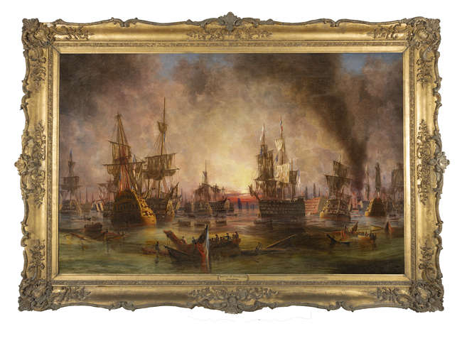 GEORGE MOUNSEY WHEATLEY ATKINSON (1806-1884)
Batt..., Fine Irish Art at Adams Auctioneers