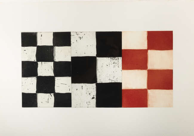 SEAN SCULLY (B.1945)
Ravel 5
Etching, 29 x 58cm..., Fine Irish Art at Adams Auctioneers