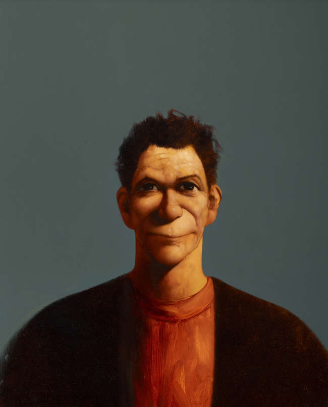 John Boyd (b.1957) 
Simile (1997)
Oil on board, ..., Fine Irish Art at Adams Auctioneers