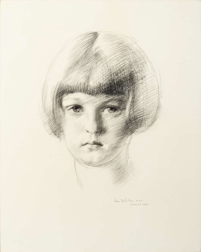 Seán O'Sullivan RHA (1906-1964) 
Head of a Girl ..., Fine Irish Art at Adams Auctioneers