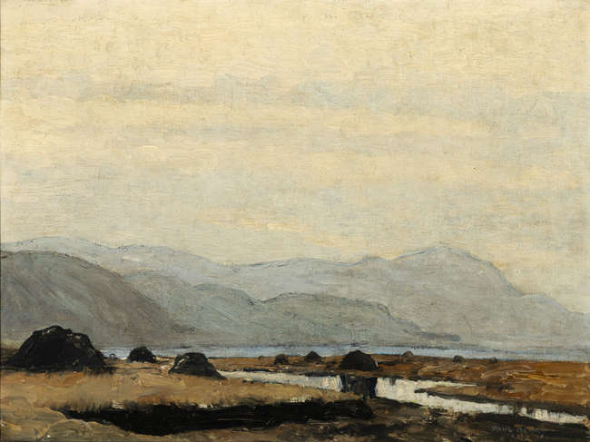 Paul Henry RHA RUA (1876-1958) 
Connemara Landsca..., Fine Irish Art at Adams Auctioneers
