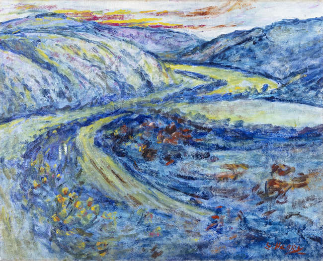 Grace Henry HRHA (1868-1953) 
Mountain Landscape ..., Fine Irish Art at Adams Auctioneers