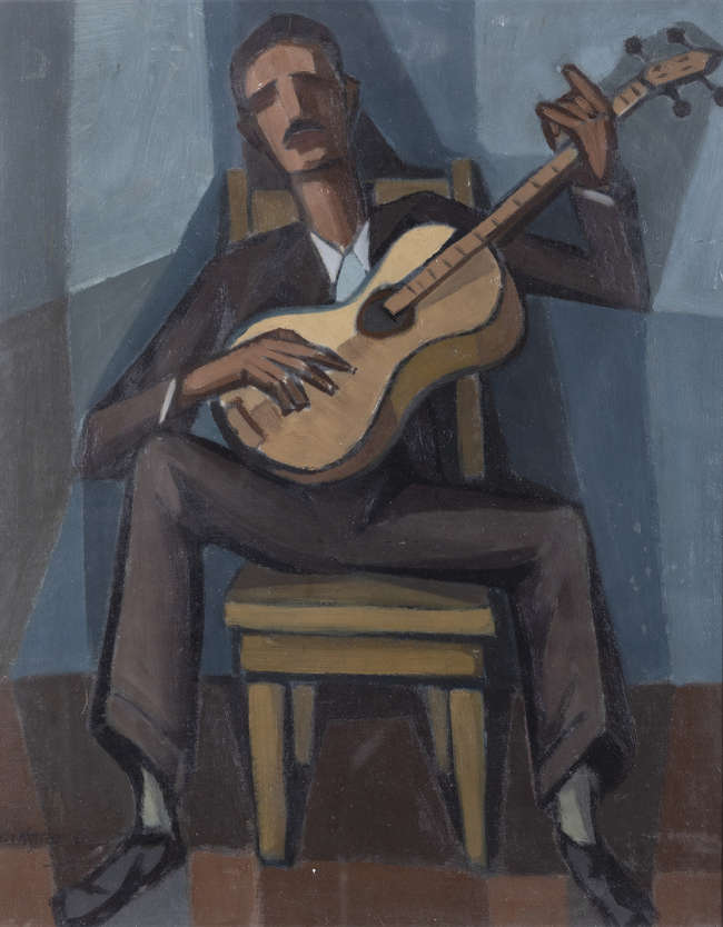 Arthur Armstrong RHA (1924-1996) 
Seated Musician..., Fine Irish Art at Adams Auctioneers