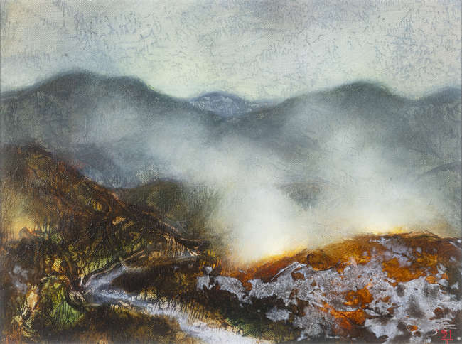 Tim Goulding (b.1945) 
Little Mountain Fire II
O..., Fine Irish Art at Adams Auctioneers