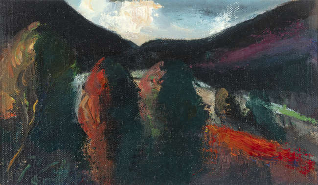Peter Collis RHA (1929-2012) 
Evening Light, Glen..., Fine Irish Art at Adams Auctioneers