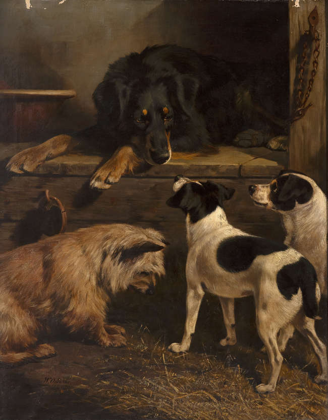 William Osborne RHA (1823 - 1901)
King of the Hou..., Fine Irish Art at Adams Auctioneers