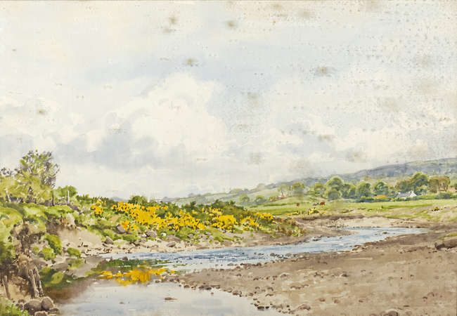 Frank Egginton (1908 - 1990) 
The River Swilly, L..., Fine Irish Art at Adams Auctioneers