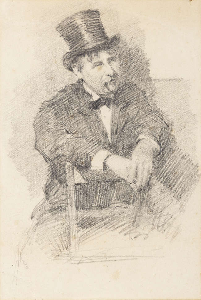 Walter Frederick Osborne RHA (1859 - 1903) 
Man i..., Fine Irish Art at Adams Auctioneers