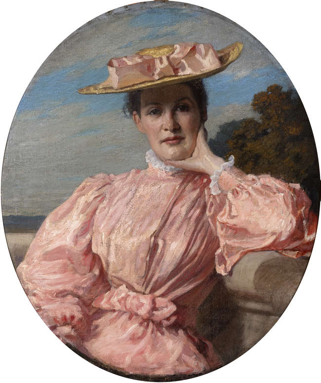 Dermod O'Brien PPRHA (1865-1945) 
Portrait of a L..., Fine Irish Art at Adams Auctioneers