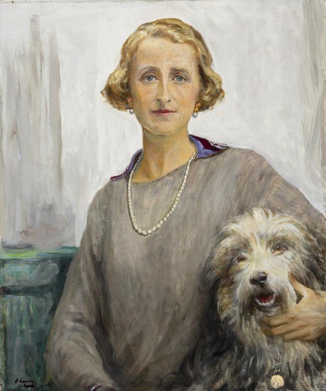 Sir John Lavery RHA RA (1856-1941) 
Portrait of M..., Fine Irish Art at Adams Auctioneers