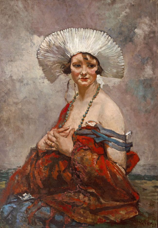 Kathleen Fox RHA (1880-1963) 
Woman on a Beach 
..., Fine Irish Art at Adams Auctioneers