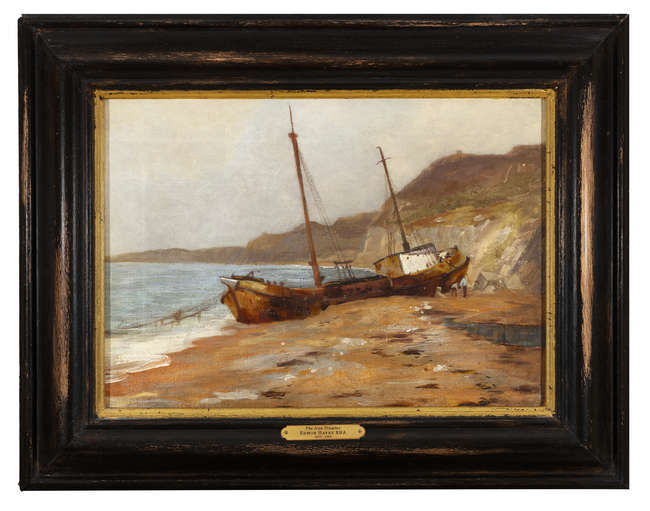 EDWIN HAYES RHA (1819-1904)
The Iron Trawler
Oil..., Fine Irish Art at Adams Auctioneers