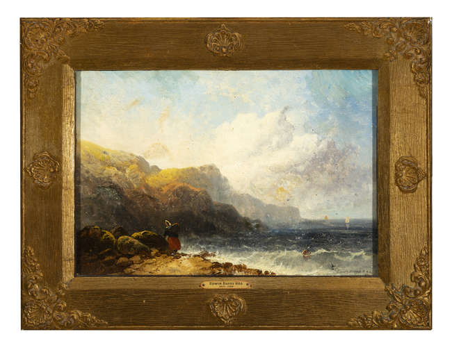 EDWIN HAYES RHA RI ROI (1819-1904)
Lobster catche..., Fine Irish Art at Adams Auctioneers