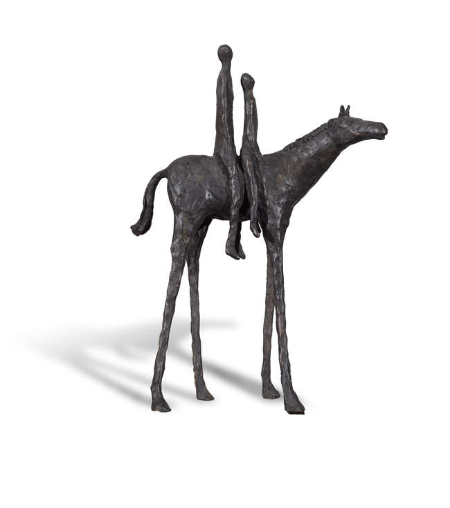 Rowan Gillespie (b.1953) 
Looking at Orion
Bronz..., Fine Irish Art at Adams Auctioneers