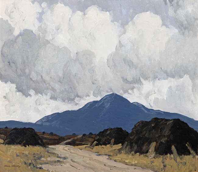 Paul Henry RHA (1877-1958) 
A Bog Road in Kerry (..., Fine Irish Art at Adams Auctioneers