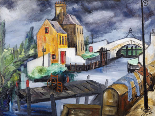 Norah McGuinness HRHA (1901-1980) 
Storm in Limer..., Fine Irish Art at Adams Auctioneers