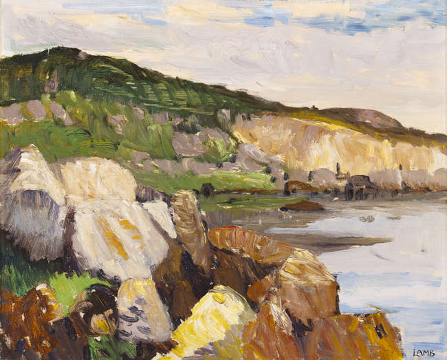 Charles Lamb RHA RUA (1893-1964) 
Coastal Landsca..., Fine Irish Art at Adams Auctioneers