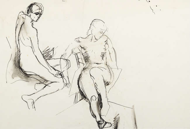 Barbara Warren RHA (1925-2017) 
Nude Studies 
In..., Fine Irish Art at Adams Auctioneers
