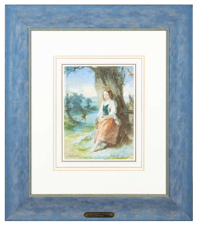 FRANCIS WILLIAM TOPHAM, RA OWS (1808-1877) 
'Late..., Fine Irish Art at Adams Auctioneers