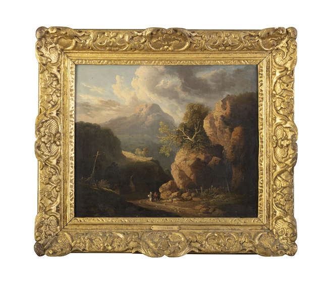 JAMES ARTHUR O'CONNOR (1792-1841) 
A Mountainous ..., Fine Irish Art at Adams Auctioneers