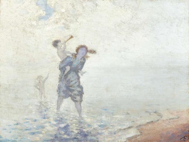 George Russell, A.E. (1867-1935) 
Woman and Child..., Fine Irish Art at Adams Auctioneers