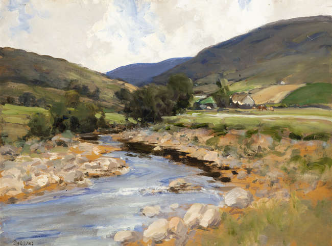 James Humbert Craig RHA RUA (1877-1944) 
River La..., Fine Irish Art at Adams Auctioneers