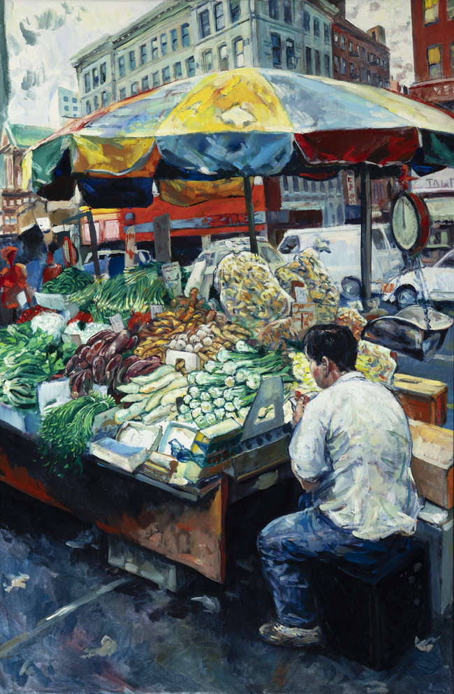 Hector McDonnell RUA (b.1947) 
Chinese Vegetable ..., Fine Irish Art at Adams Auctioneers