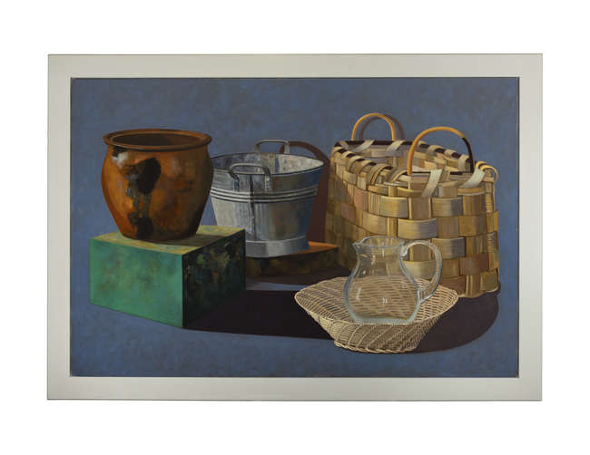 Stephen McKenna PPRHA (1939 - 2017) 
Basket and V..., Fine Irish Art at Adams Auctioneers