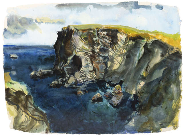 NICK MILLER (b.1962) 
Benwee Head (1996) 
Waterc..., Fine Irish Art at Adams Auctioneers