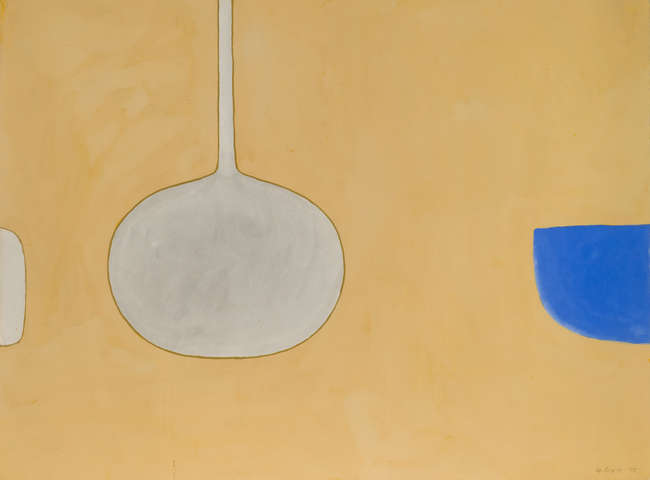 William Scott RA (1913-1989) 
Grey Pan on Ochre (..., Fine Irish Art at Adams Auctioneers