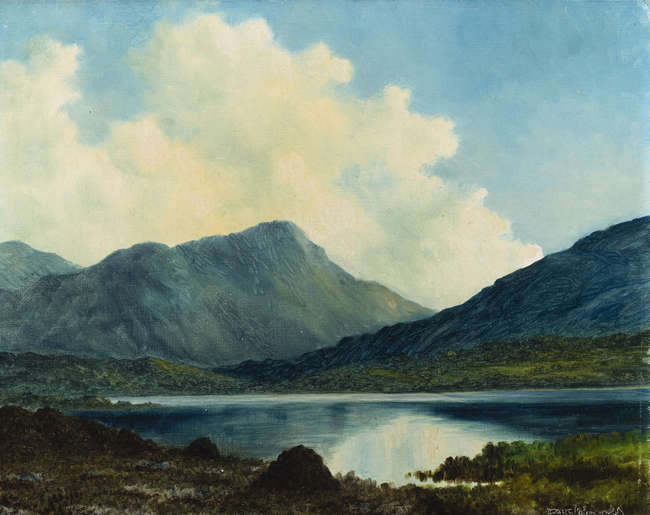Douglas Alexander RHA (1871-1945) 
Mountain Lake ..., Fine Irish Art at Adams Auctioneers