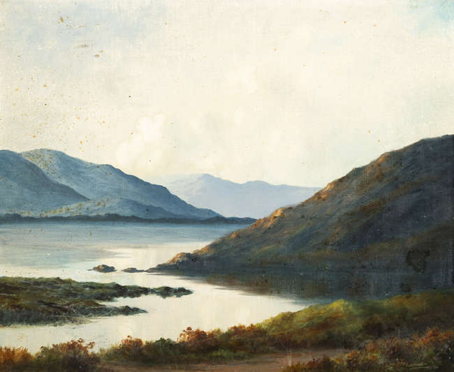 Douglas Alexander RHA (1871-1945) 
Mountain River..., Fine Irish Art at Adams Auctioneers